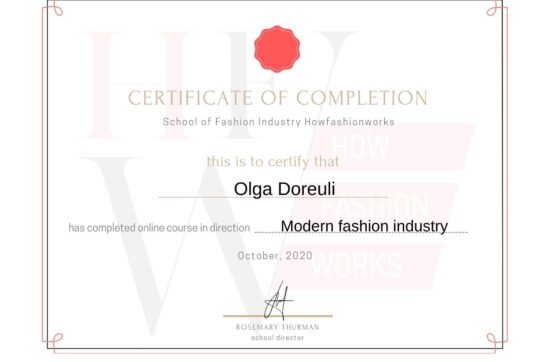Сертификат-курс-Modern-fashion-industry-Olga-Dore
